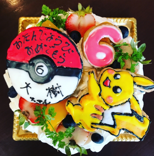 ポケモンキャラクターケーキ キャラクターケーキ お祝いケーキ 新着情報 福岡 大宰府のパフェ レストラン ノエルの樹